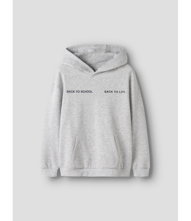 Name it FW Name it: Hoodie Leland 13259113 (Light Grey Melange)
