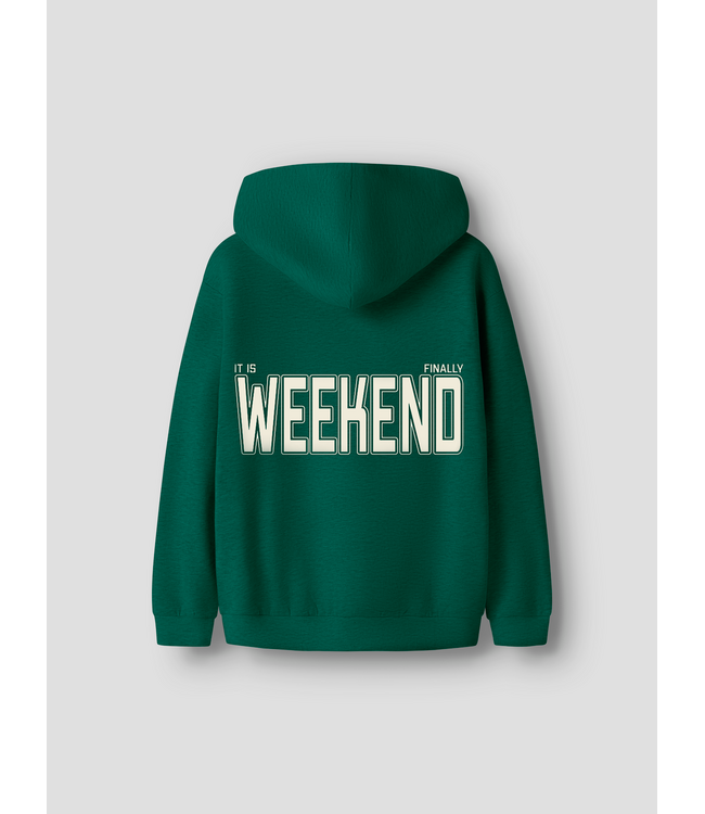 FW Name it: Hoodie Leland 13259113 (Evergreen)