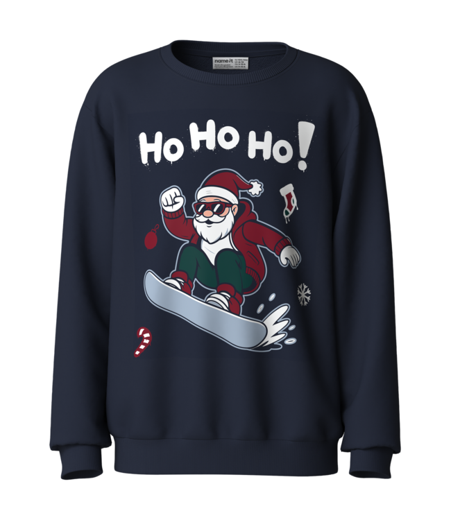 Name it FW Name it: Sweater Vrallo Kerst 13260639 (Navy blazer)