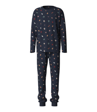 Name it FW Name it: Pyjama Vismas Kerst VOLWASSENE 13234978 (Navy blazer)