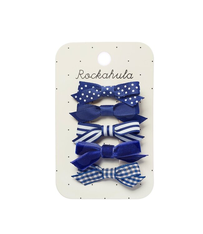 Rockahula Bow clip set blauw