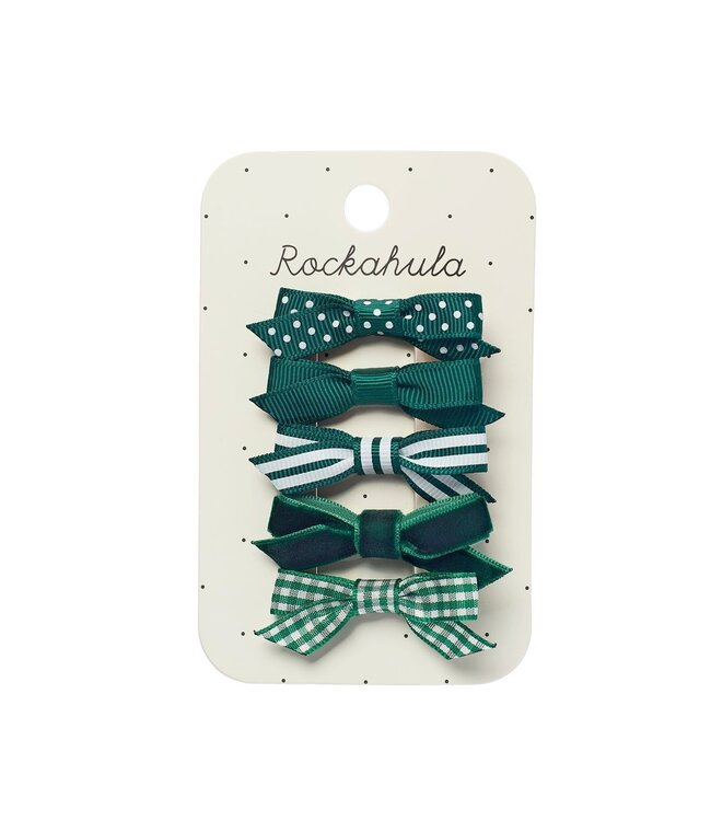 Rockahula Bow clip set groen