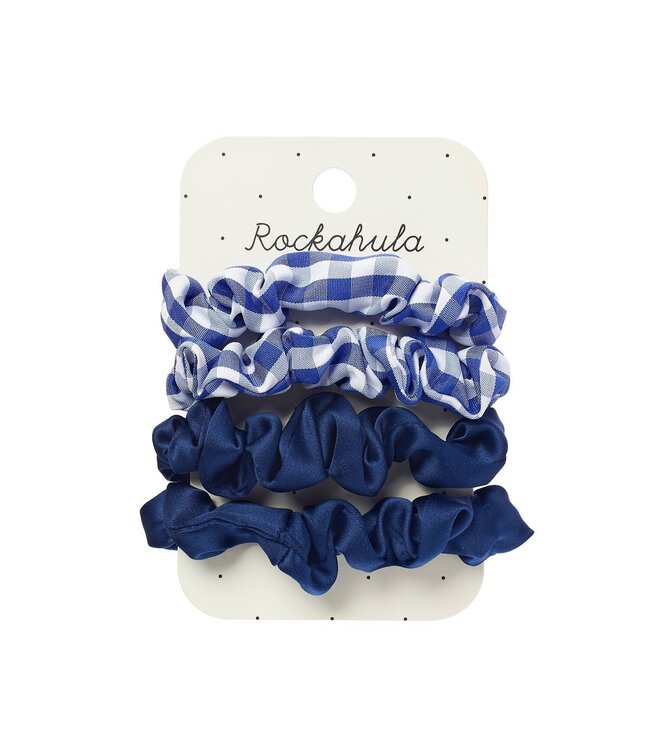 Rockahula Scrunchie set blauw