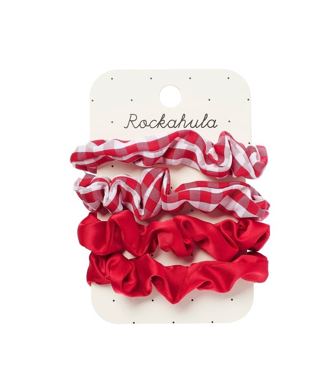 Rockahula Scrunchie set rood