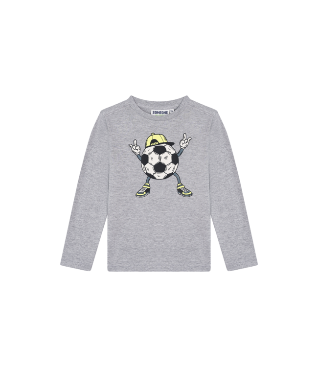 FW Someone: Longsleeve Bram 300162 (Grey Melange)