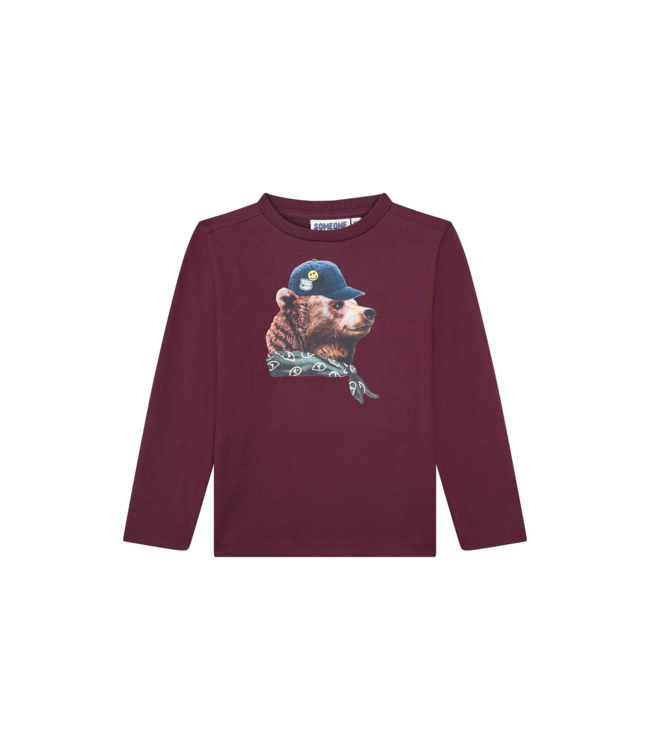 Someone FW Someone: Longsleeve Jonas 300192 (Bordeaux)