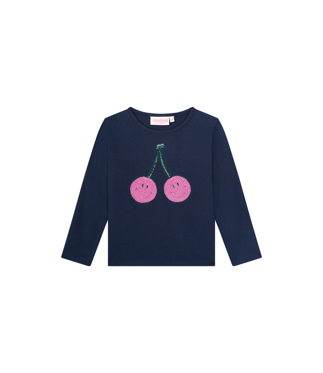 Someone FW Someone: Longsleeve Veerle 100246 (Navy)