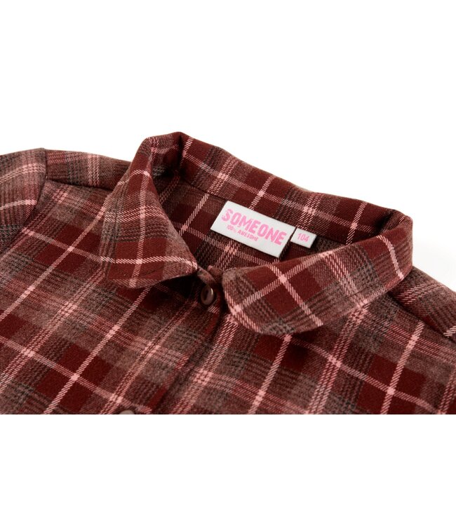 FW Someone: Jurk Magali 100256 (Dark bordeaux)