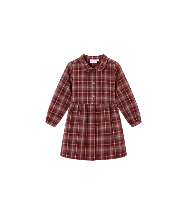 FW Someone: Jurk Magali 100256 (Dark bordeaux)