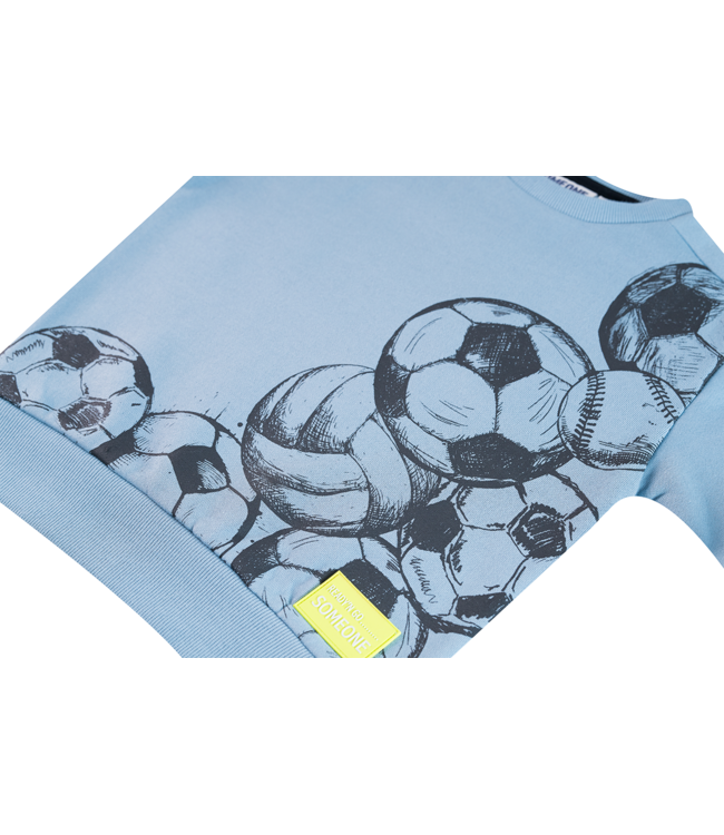 FW Someone: Sweater Bram 300165 (Light old blue)