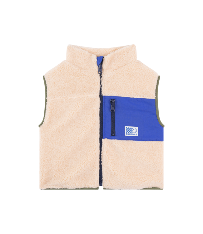 FW Someone: Teddy vest Frankie 300229 (Beige)