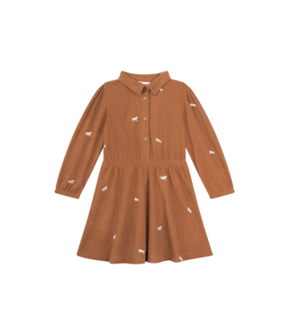 Someone FW Someone: Jurk Ofelia 100279 (Dark camel)
