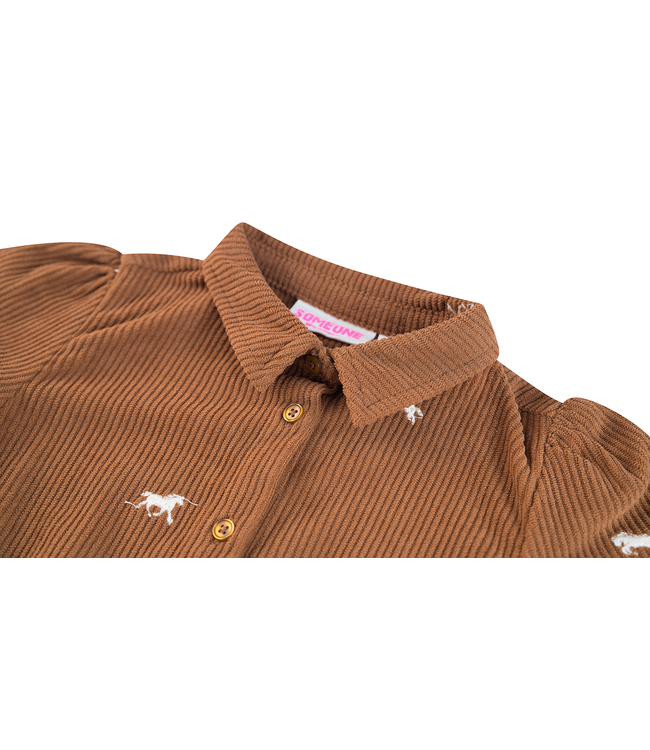 FW Someone: Jurk Ofelia 100279 (Dark camel)