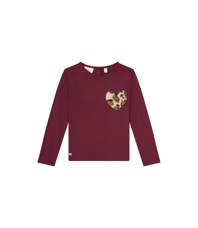 FW Mini Rebels: Longsleeve Lila 800084 (Bordeaux)