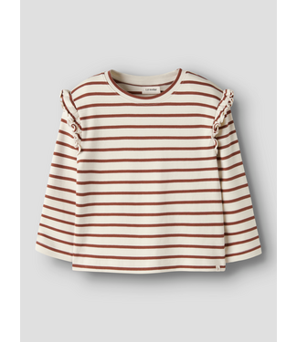 Lil' Atelier FW Lil' Atelier: Longsleeve Limia 13257357 (Turtledove MAPLE SYRUP)