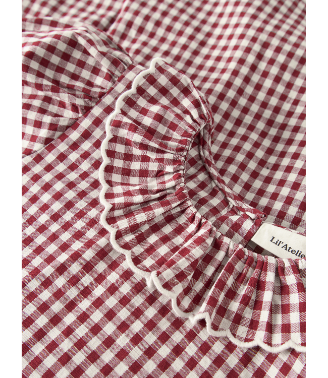 FW Lil' Atelier: Jurk Roanne 13261862 (Biking red)