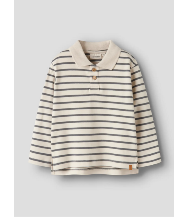 Lil' Atelier FW Lil' Atelier: Polo Limia 13257622 (Turtledove POPPY SEED)