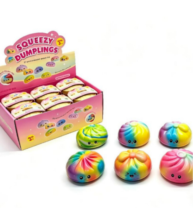 Squeezy dumpling 8,5 CM Rainbow