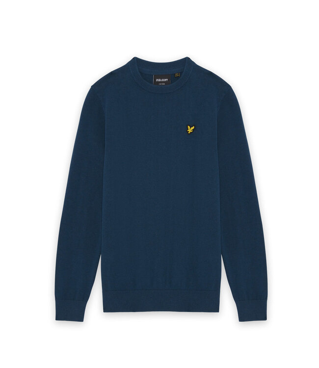 FW Lyle&Scott: Trui KNB2000VC (Aegean Blue)