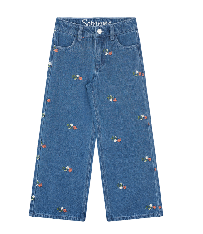 FW Someone: Broek Nora 100222 (Denim blue)