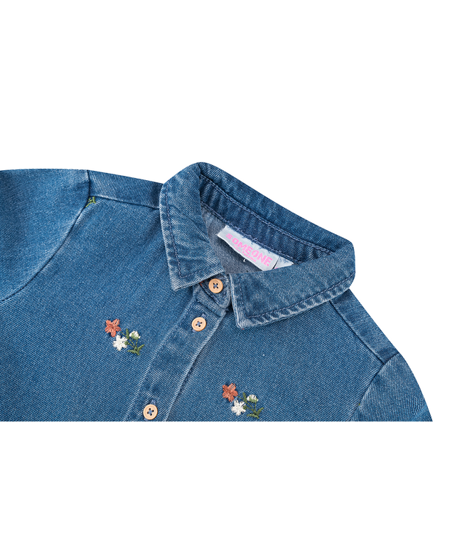 FW Someone: Jurk Nora 100329 (Denim blue)
