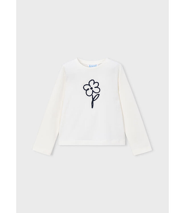 Mayoral FW Mayoral: T-shirt 178 (Natur-Navy)