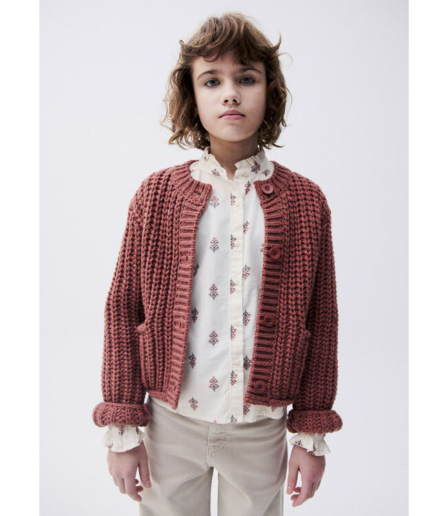 FW Mayoral: Cardigan 7344 (Brick red)