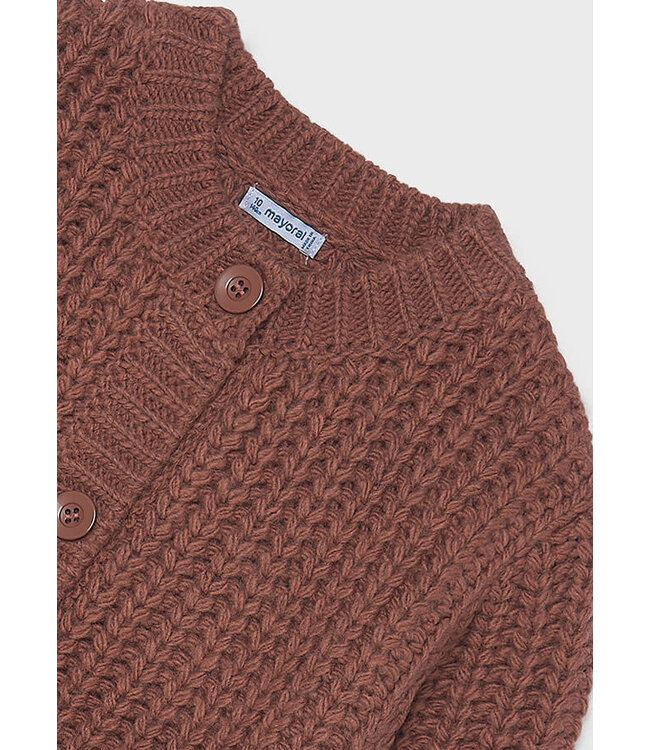 FW Mayoral: Cardigan 7344 (Brick red)