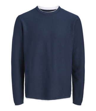 Jack & Jones FW Jack&Jones: Trui Frederiksberg 12302488 (Sky Captain)