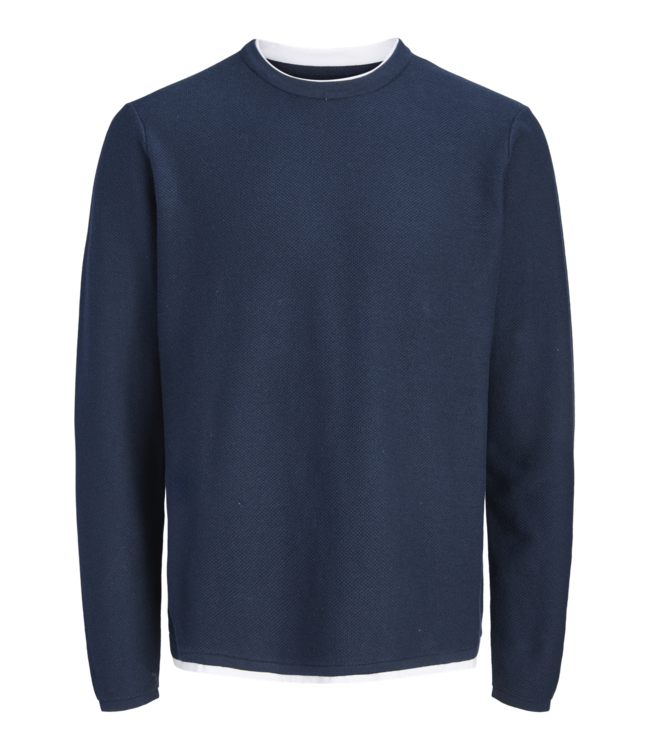 Jack & Jones FW Jack&Jones: Trui Frederiksberg 12302488 (Sky Captain)