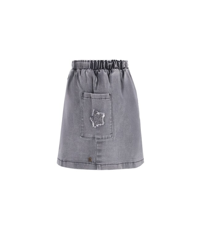 FW Like Flo: Rokje Semmie 5708 (Grey denim)