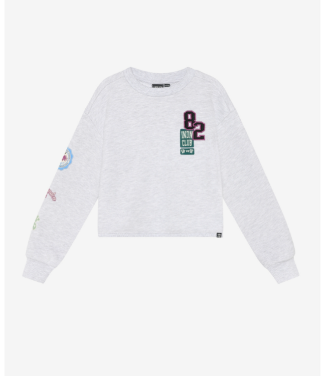 FW Indian Blue Jeans: Sweater 970968 (Grey White Melange)