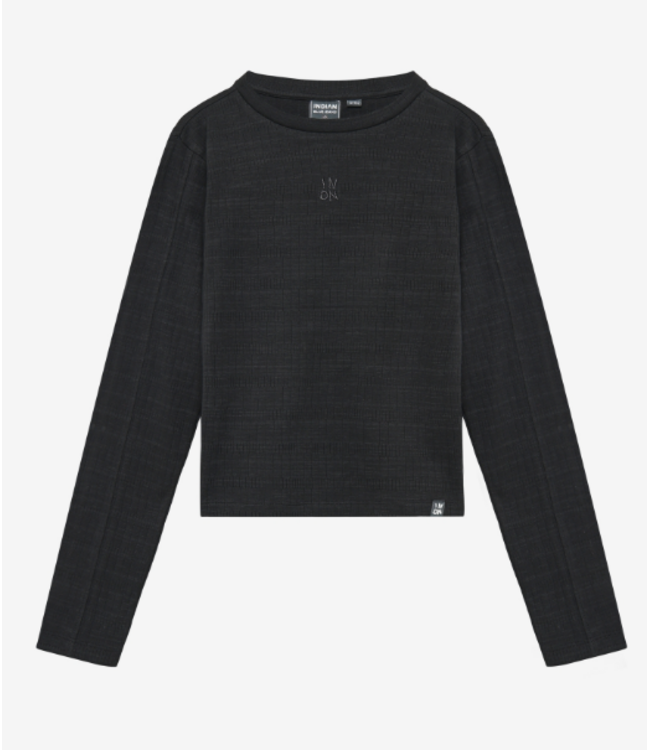 FW Indian Blue Jeans: Longsleeve 970950 (black)