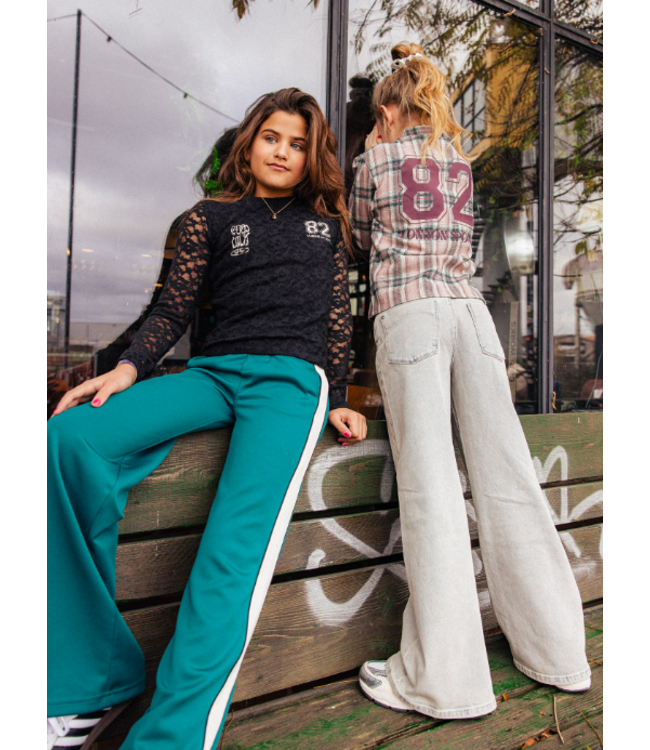 FW Indian Blue Jeans: Longsleeve Lace 970954 (Black)