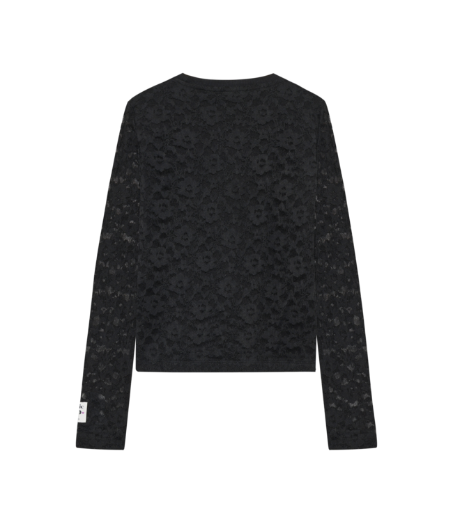 FW Indian Blue Jeans: Longsleeve Lace 970954 (Black)