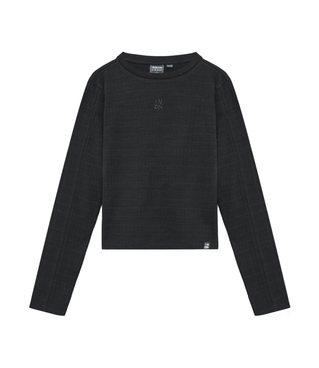 FW Indian Blue Jeans: Longsleeve 970950 (black)