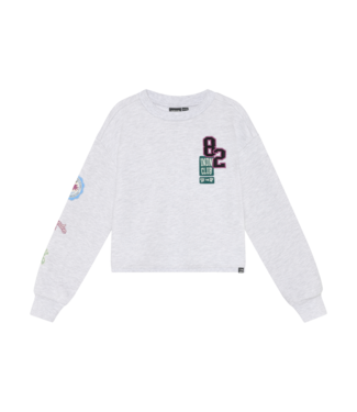 Indian Blue Jeans FW Indian Blue Jeans: Sweater 970968 (Grey White Melange)