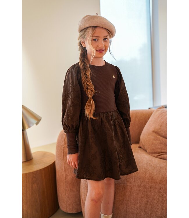 FW Like Flo: Jurk Maddy 5815 (Choco)
