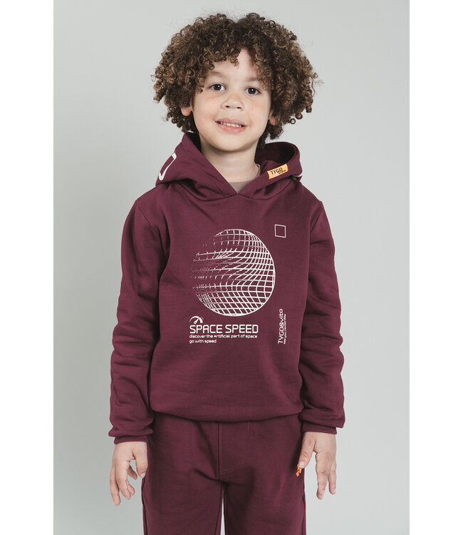 FW TYGO&vito: Hoodie Hoby 6336 (Merlot)