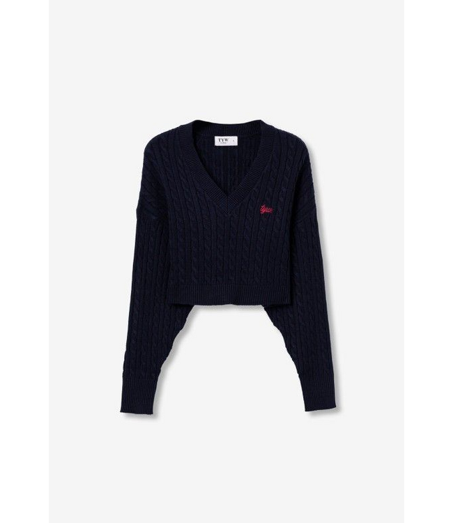 FW TIFFOSI: Trui LOHAN 10067517 (Navy)