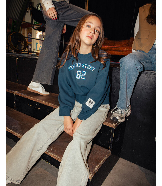 FW Indian Blue Jeans: Sweater Fancy 971036 (Insignia blue)