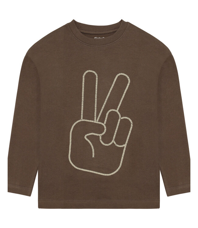 FW Minymo: Longsleeve 134402 (Chocolate chip)