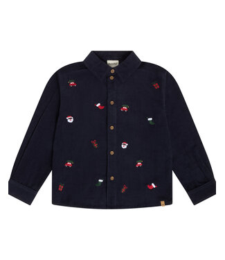 Minymo FW Minymo: Hemd Kerst 134544 (Parasian night)