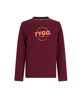 TYGO&vito FW TYGO&vito: Longsleeve Vesper 6403 (Merlot)