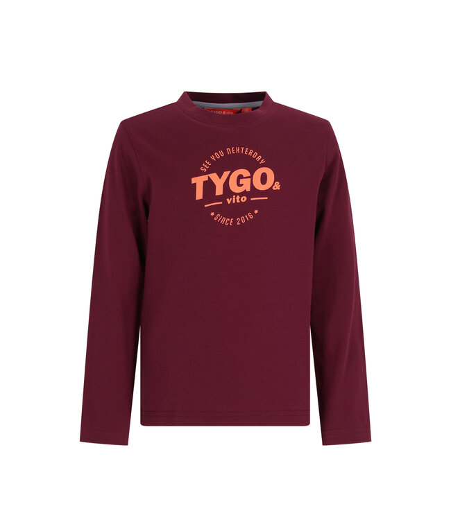 FW TYGO&vito: Longsleeve Vesper 6403 (Merlot)