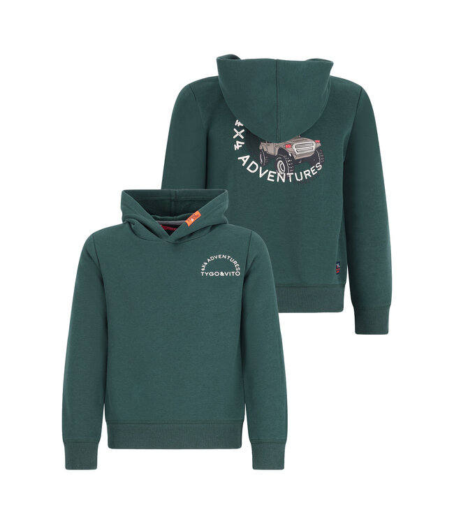FW TYGO&vito: Hoodie Hank 6331 (Storm green)