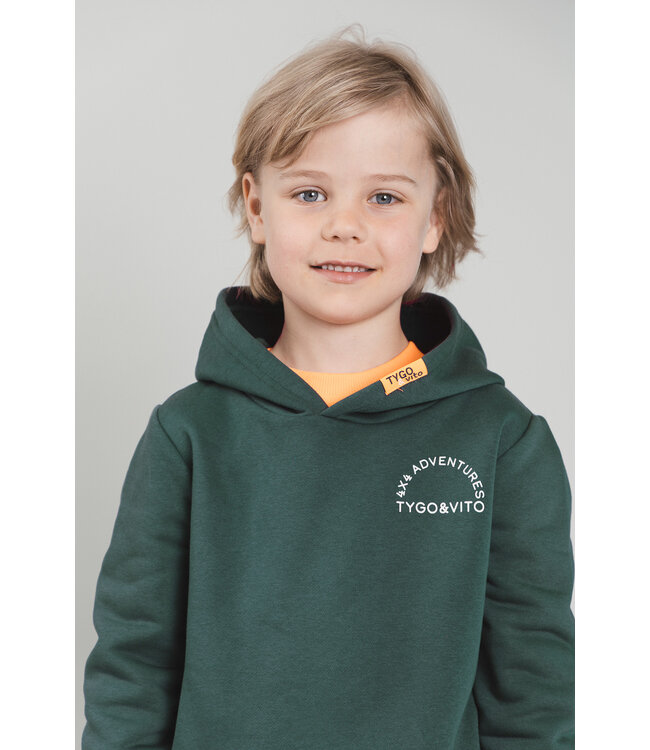 FW TYGO&vito: Hoodie Hank 6331 (Storm green)