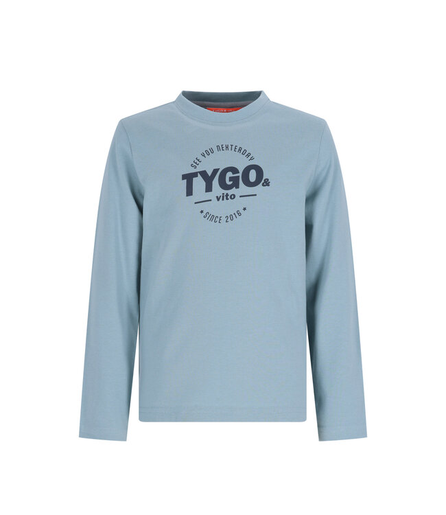 FW TYGO&vito: Longsleeve Vesper 6403 (Stone blue)