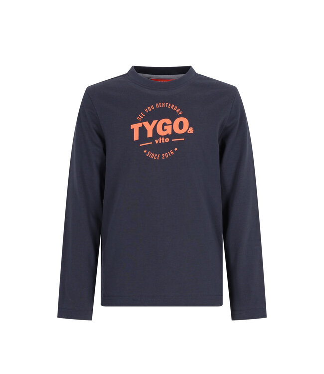 FW TYGO&vito: Longsleeve Vesper 6403 (Dark slate)