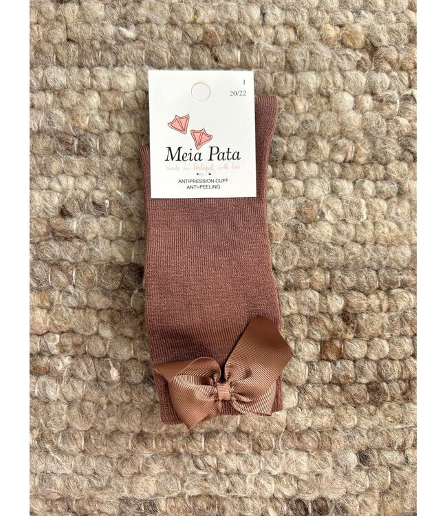 Meia pata: Kniekous strik Praline